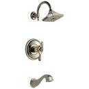 Two Handle Single Function Bathtub & Shower Faucet in Polished Nickel (Trim Only)
