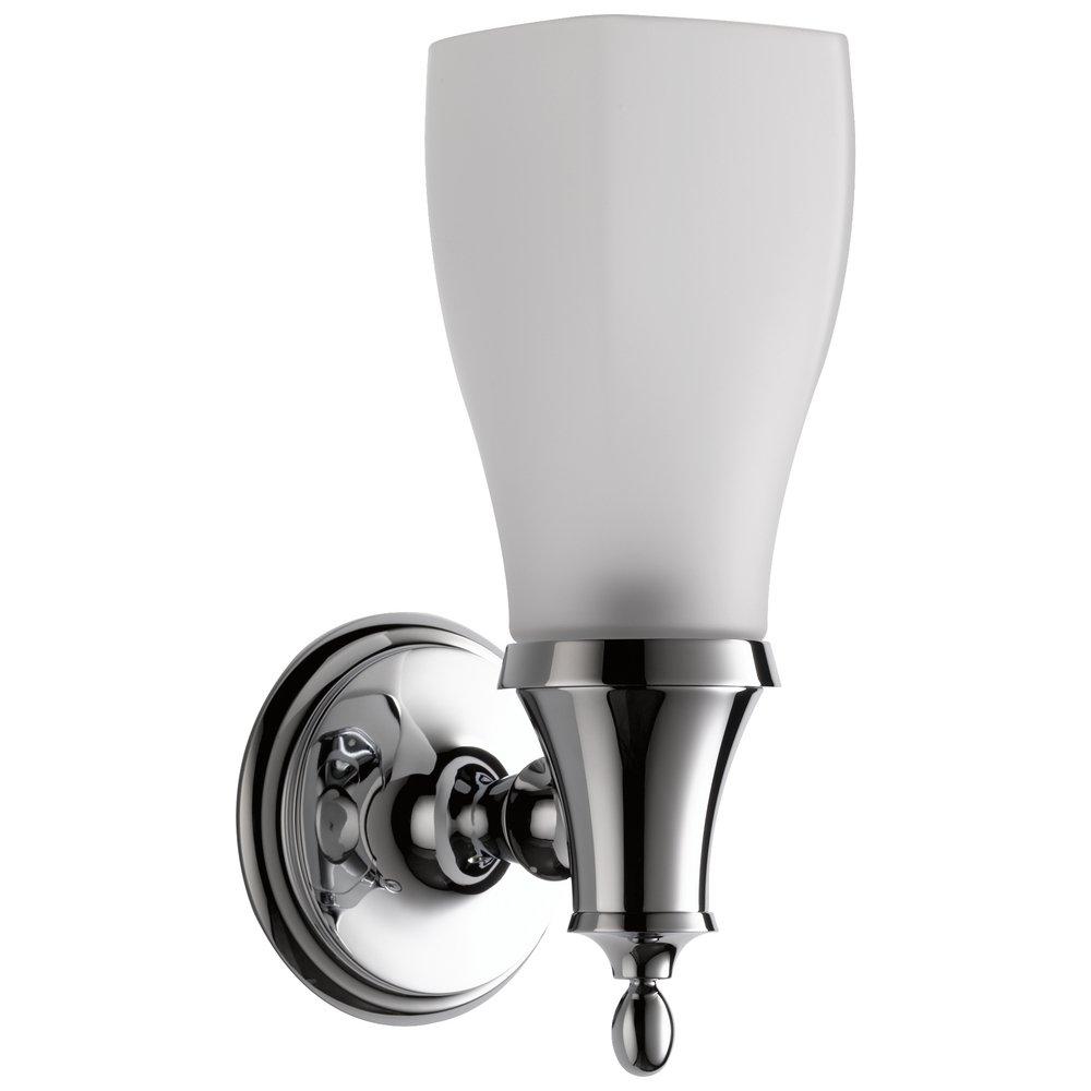 Brizo Chrome 60W 1-Light Wall Sconce 