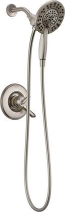 Delta Faucet Brilliance&reg; Stainless Single Handle Multi Function Shower Faucet (Trim Only) 