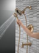 Delta Faucet Brilliance&reg; Champagne Bronze Two Handle Multi Function Bathtub & Shower Faucet (Trim Only) 