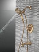 Delta Faucet Brilliance&reg; Champagne Bronze Two Handle Multi Function Bathtub & Shower Faucet (Trim Only) 