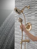 Delta Faucet Brilliance&reg; Champagne Bronze Two Handle Multi Function Bathtub & Shower Faucet (Trim Only) 