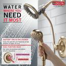 Delta Faucet Brilliance Champagne Bronze Two Handle Multi Function Bathtub & Shower Faucet (Trim Only) 
