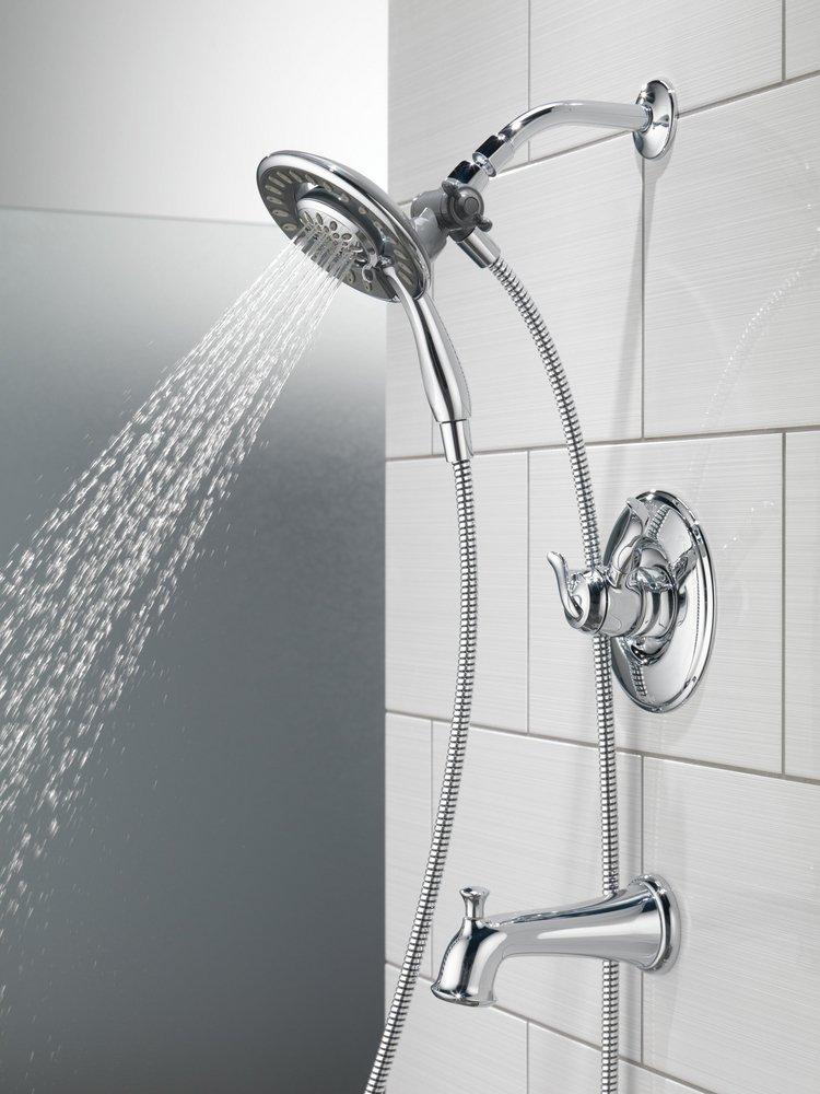 Delta Faucet Brilliance Champagne Bronze Two Handle Multi Function Bathtub & Shower Faucet (Trim Only) 