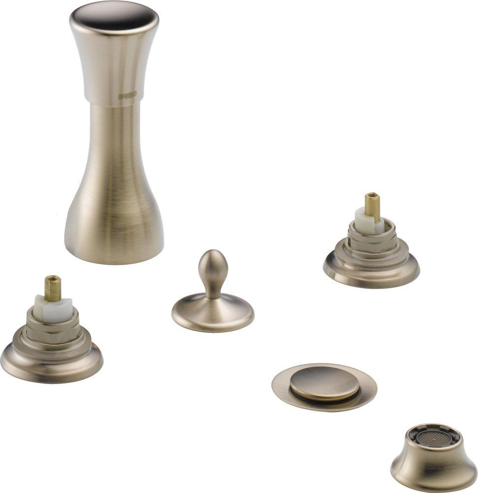 Brizo Brushed Nickel 2 Handle Lever Vertical BIDET Faucet *CHARLO 