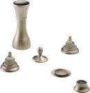 Brizo Brushed Nickel 2 Handle Lever Vertical BIDET Faucet *CHARLO 