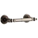Brizo Cocoa Bronze/Polished Nickel Wall Mount Toilet Tissue Holder 