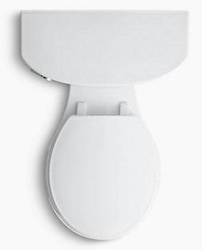 KOHLER White 1.28 gpf Round Toilet 