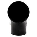 Black No Hub 90 Degree Cast Iron Short Sweep 1/4 Bend 