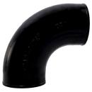 Black No Hub 90 Degree Cast Iron Short Sweep 1/4 Bend 