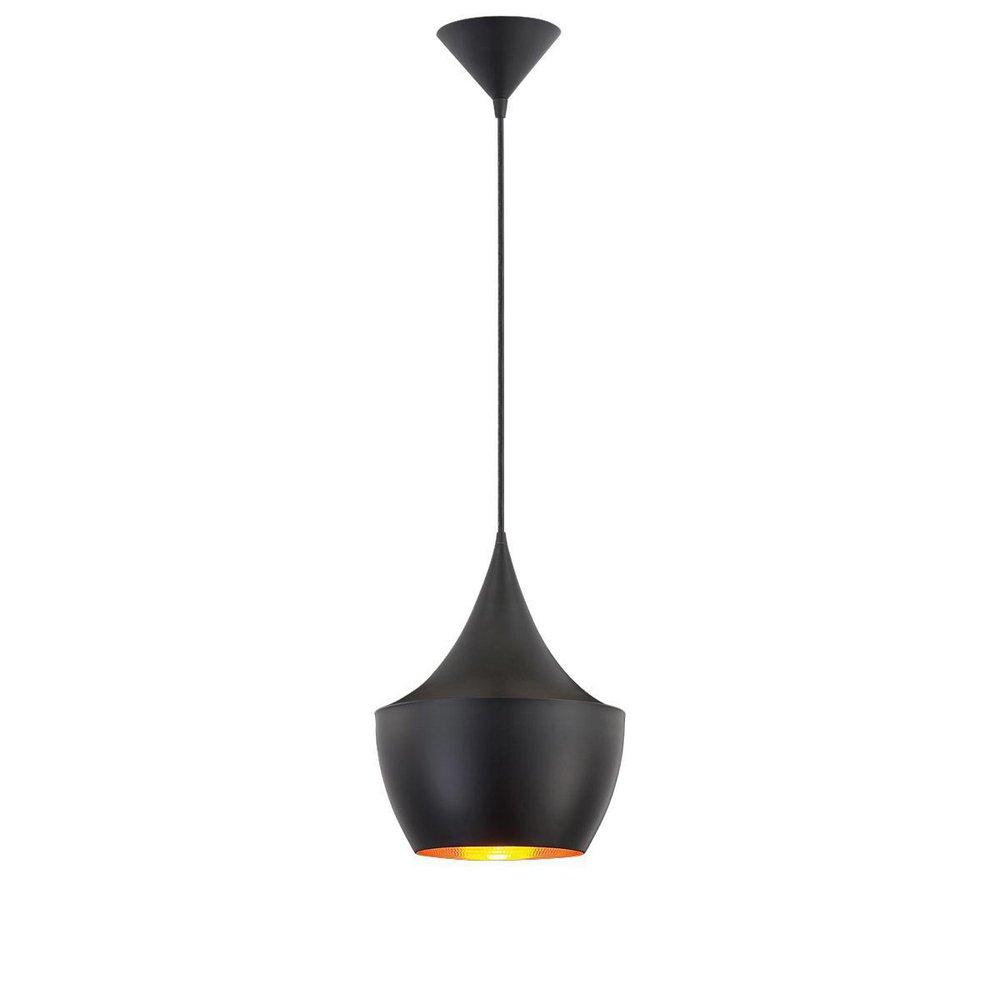 Eurofase Black 60W 1-Light Medium E-26 Base Pendant 