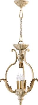 Quorum International Persian White 60 W 3-Light Candelabra Pendant 