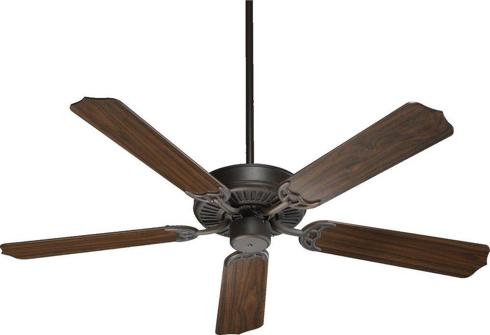 Quorum International Oiled Bronze 64W 5-Blade Ceiling Fan 