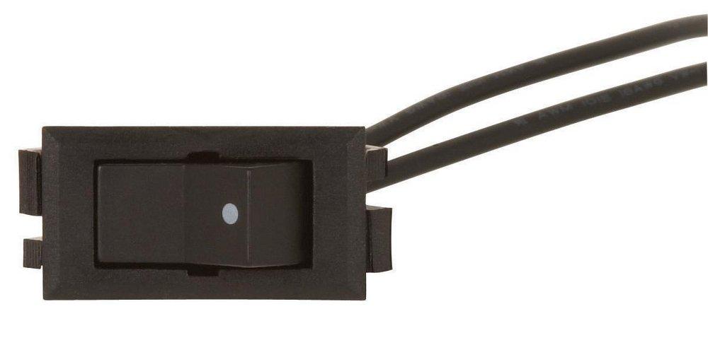 SATCO Black On/Off Rocker Switch 