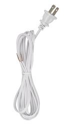 8 ft. Cord Set in White