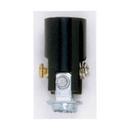 SATCO Black Phenolic Candelabra Socket with Paper Liner 