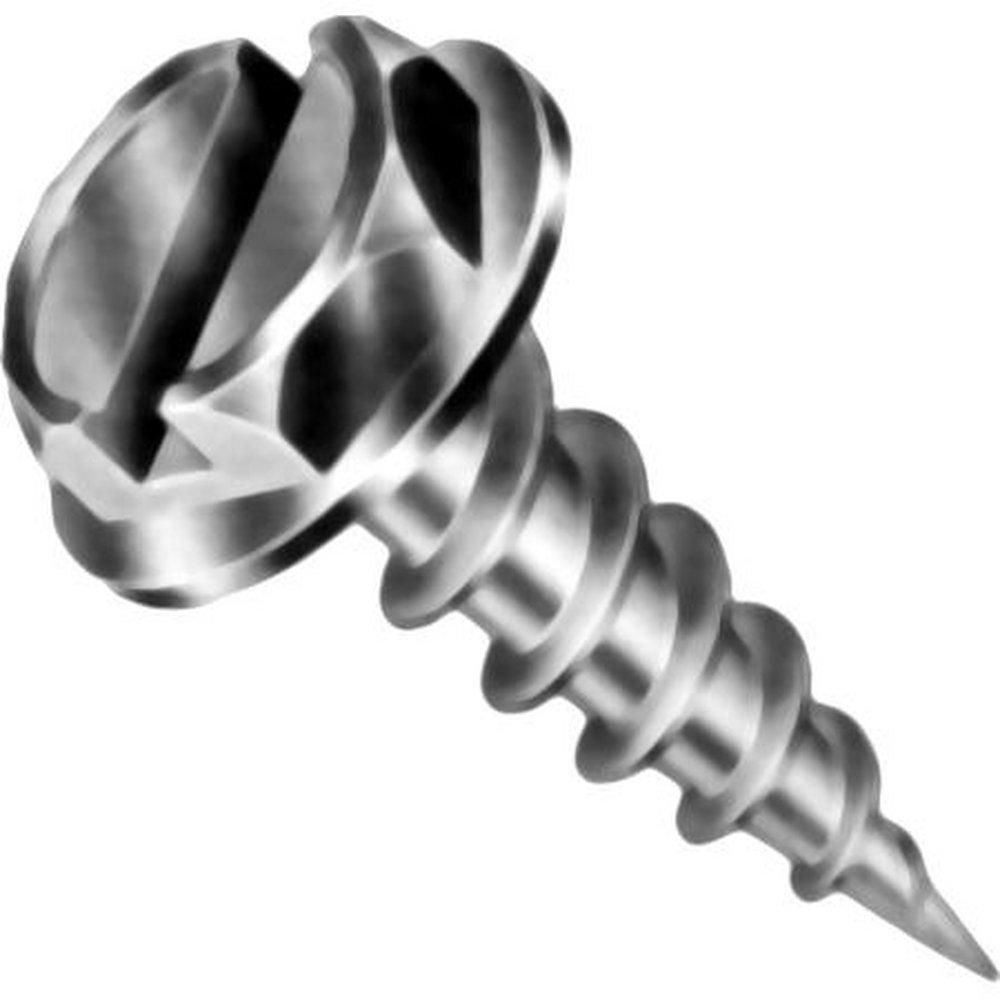 Duro Dyne National Silver 8 in. Super Saber Screw 