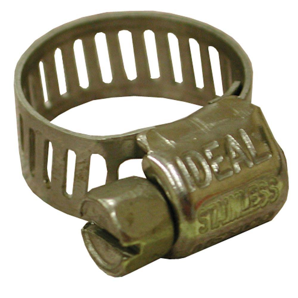 Jones Stephens Silver Stainless Steel Hose Clamp 