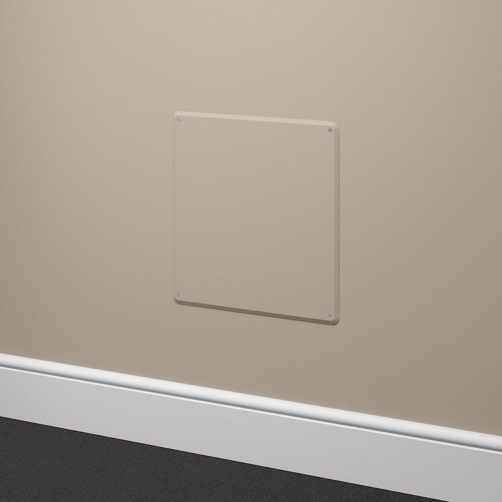Jones Stephens White 14 in. Snap-Ease ABS Access Panel 