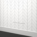 Jones Stephens White 12 in. Plastic Access Panel 