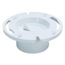 3 x 4 in. Plastic PVC Closet Flange with Test Cap