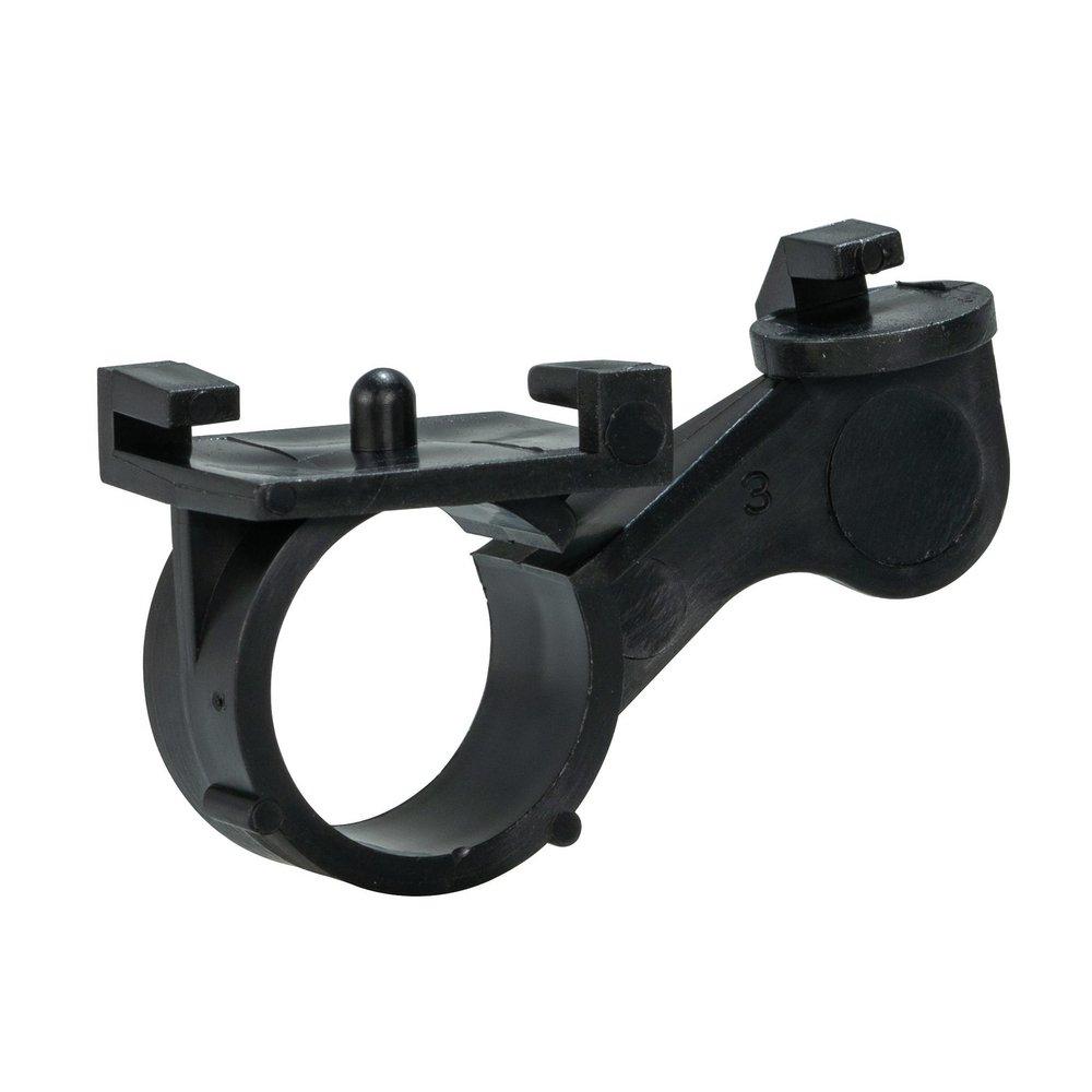 Water-Tite Black 3/4 in. Plastic Vertical Insulators Black 