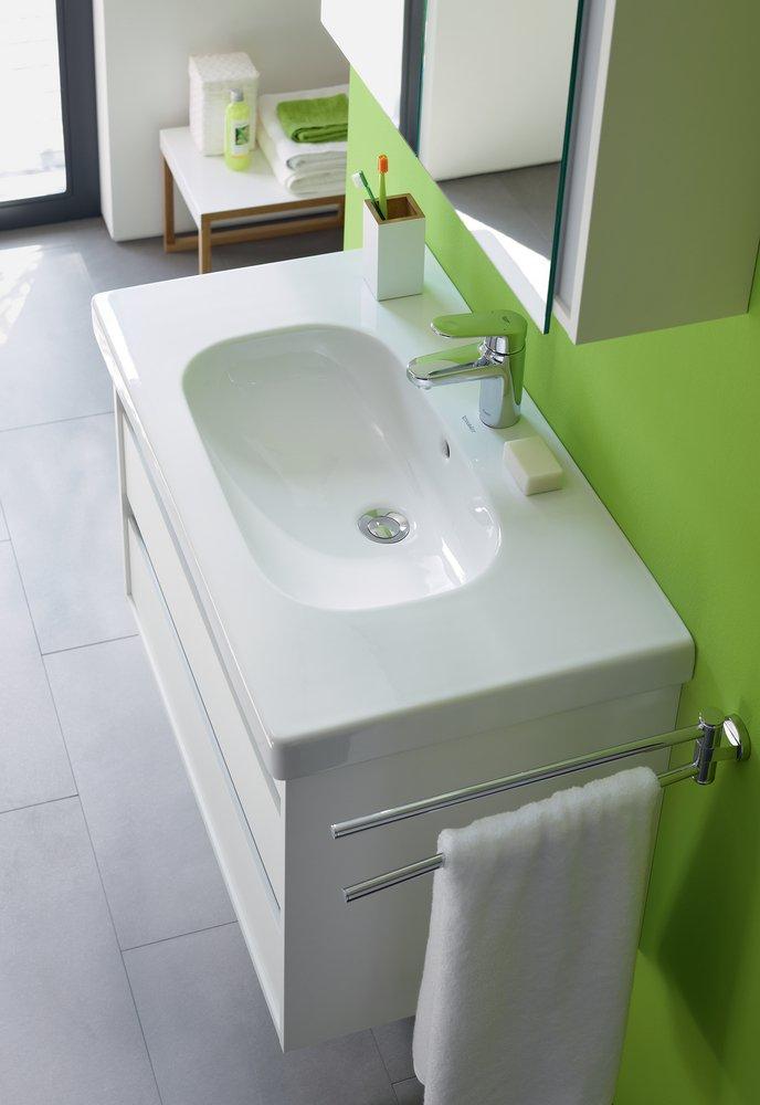 Duravit White 3-Hole Wash Basin 