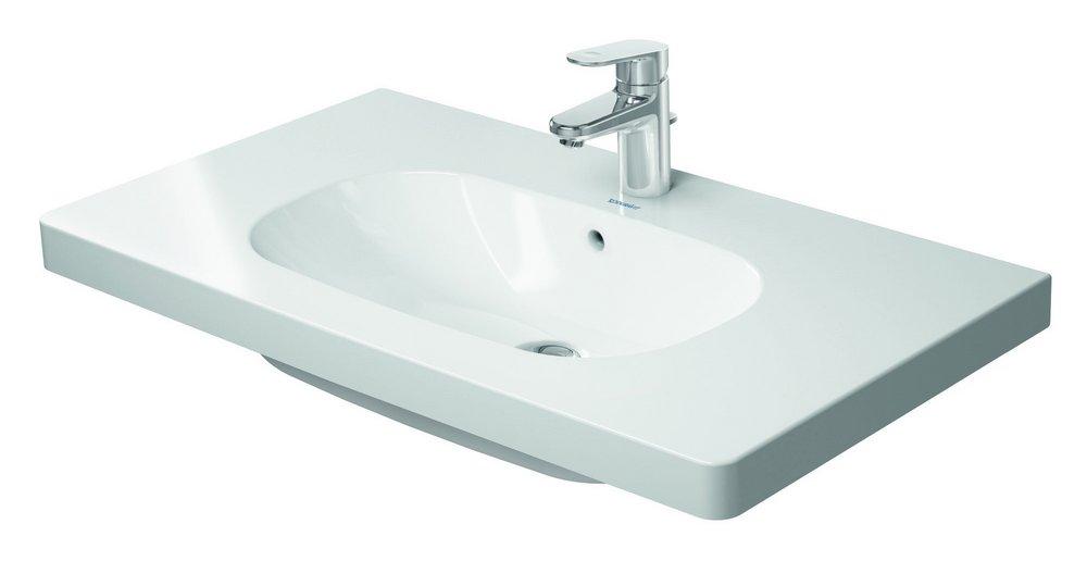 Duravit White 3-Hole Wash Basin 