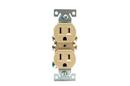 DiversiTech&reg; Ivory 15A 125V Duplex Receptacle 