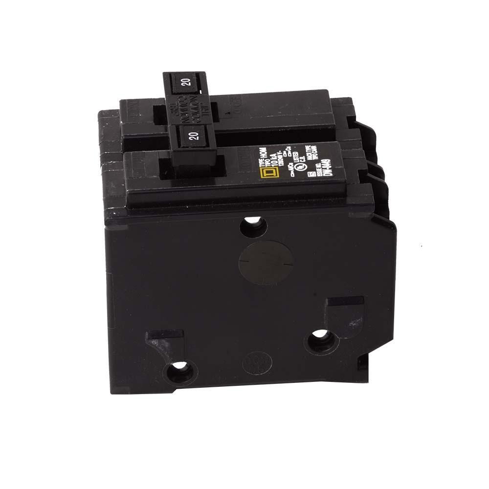 DiversiTech&reg; Grey 240V 2 Pole Circuit Breaker 