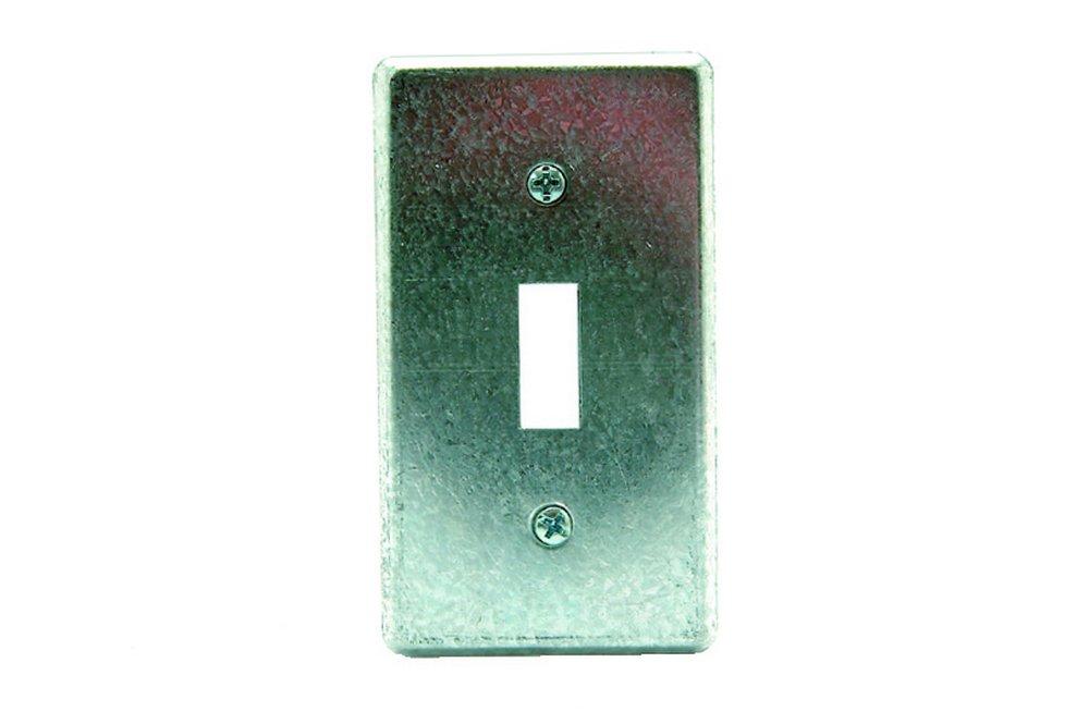 DiversiTech® Silver Flat Toggle Switch Cover 
