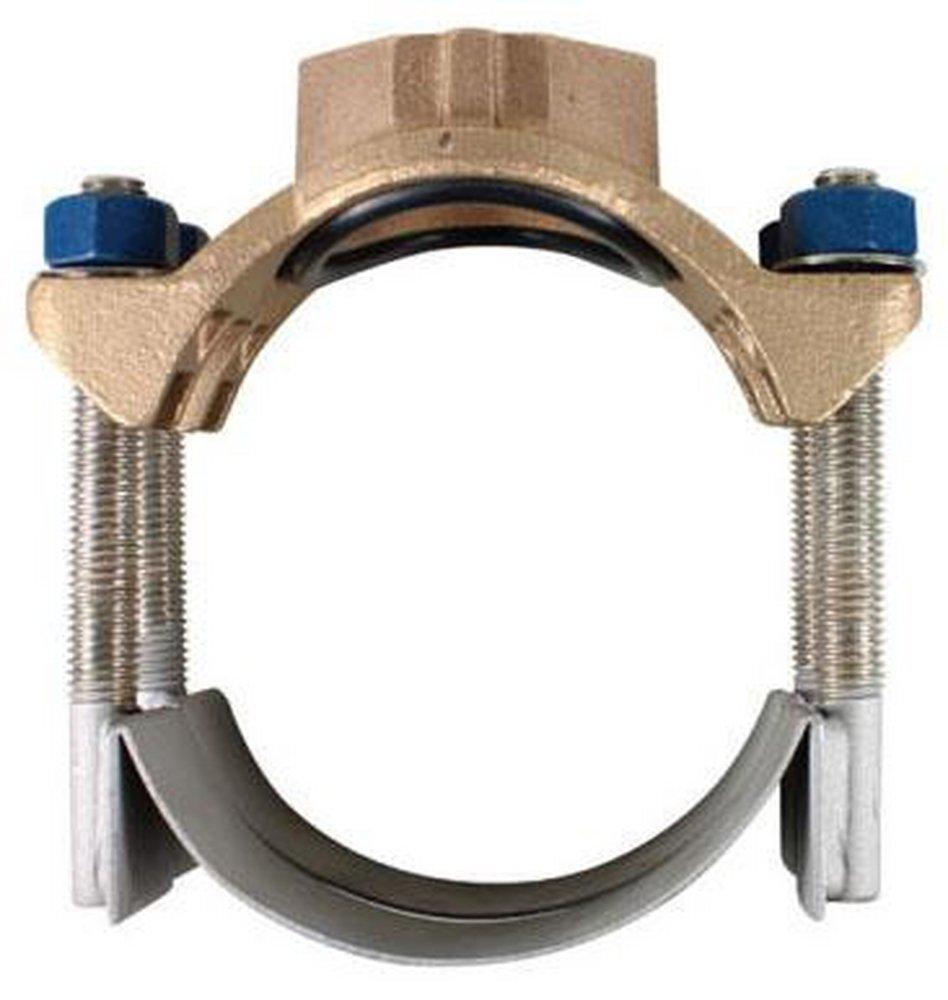 A.Y. McDonald 6 in. NPT Double Strap Saddle 