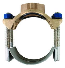 6 x 2 in. NPT Double Strap Saddle