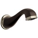 Tub Spout Assembly in Cocoa Bronze and Brilliance Polished Nickel