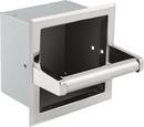 Recessed Extra Roll Paper Holder in Bright Stainless Steel