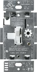 Lutron Electronics White Bulb Dimmer 