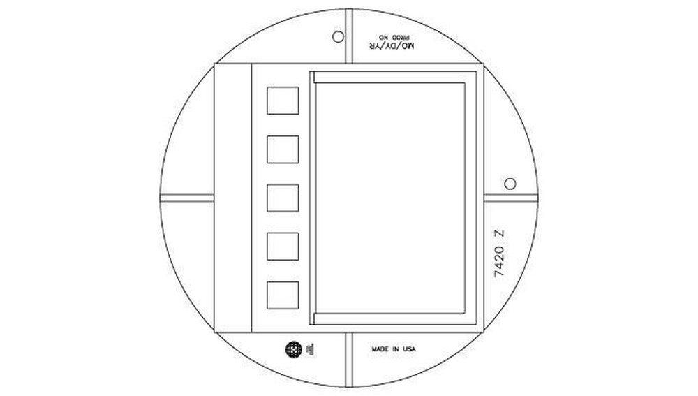 EJ 15 in. Radiator Frame (Less Curb Knob) 