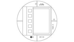 23 x 15 in. Radiator Frame (Less Curb Knob)