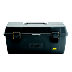 20 x 12 in. Grey Metal Tool Box