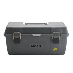 20 x 12 in. Grey Metal Tool Box