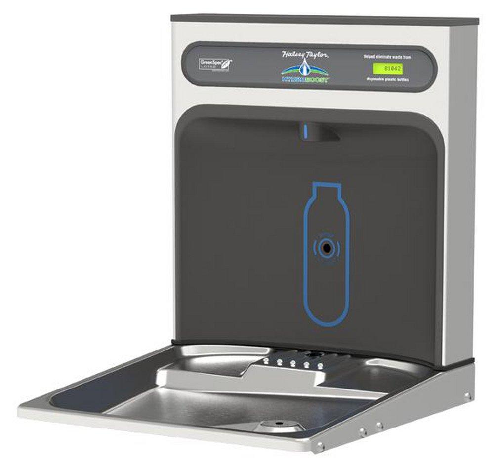 Halsey Taylor Grey Wall Mount Indoor Bottle Filling Station 