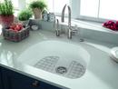 Franke White 23-3/8 x 20-1/2 in. No Hole Fireclay Single Bowl Undermount Kitchen Sink 