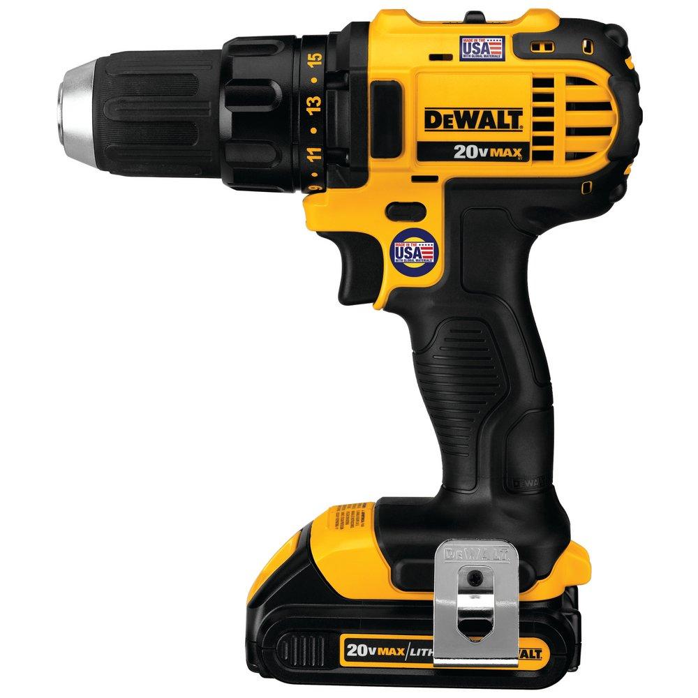 DEWALT Yellow/Black Drill Kit 