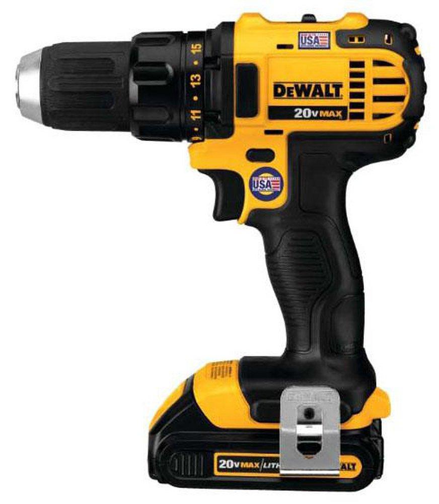 DEWALT Yellow/Black Drill Kit 