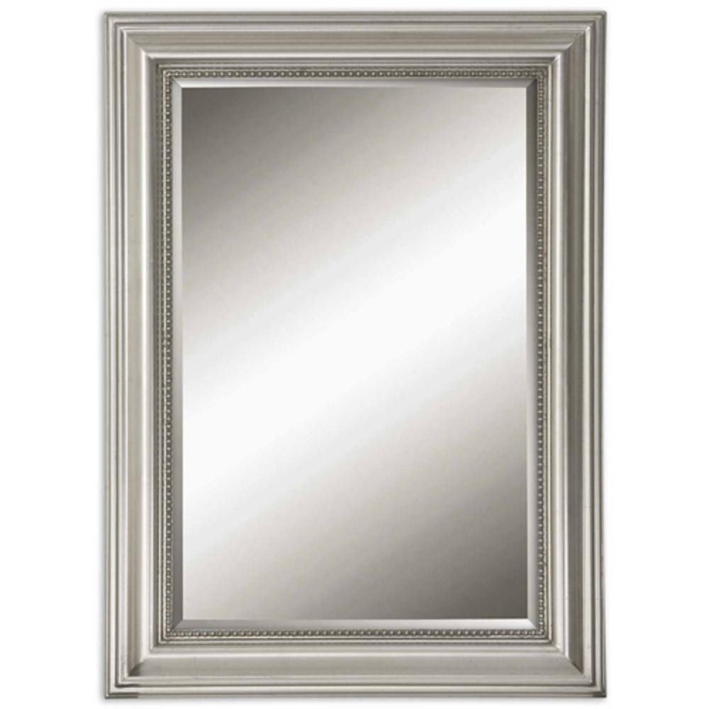 Uttermost Company Silver Leaf 37 in. Beveled Mirror 