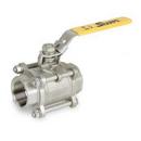 Warren Valve LP Stainless Steel Full Port Threaded x Socket Weld 1000# Ball Valve 