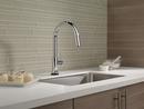 Delta Faucet Chrome Single Handle Pull Down Touch Activated Kitchen Faucet 