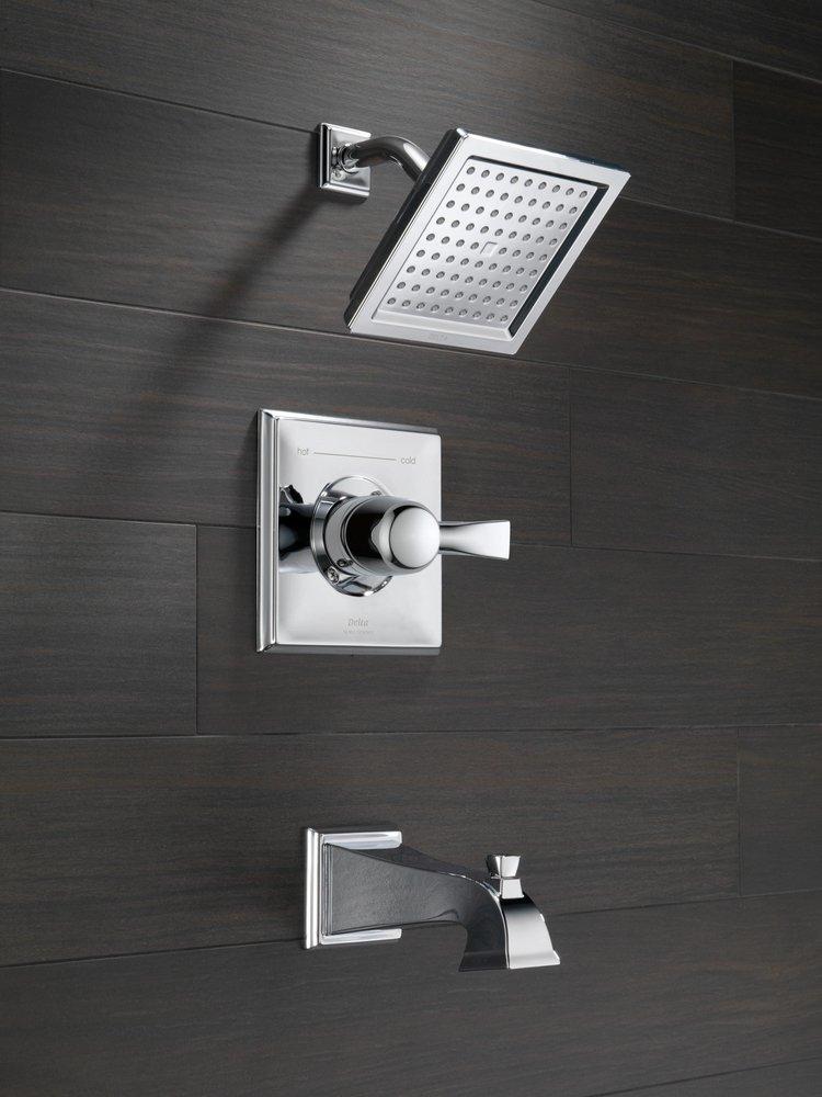 Delta Faucet Champagne Bronze Single Handle Single Function Bathtub & Shower Faucet (Trim Only) 