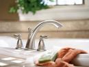 Moen Spot Resist&reg; Brushed Nickel Two Handle Roman Tub Faucet Trim Only 