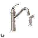 Moen Spot Resist&trade; Stainless Single Handle Kitchen Faucet 